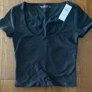 Abercrombie & Fitch Black Women's Top